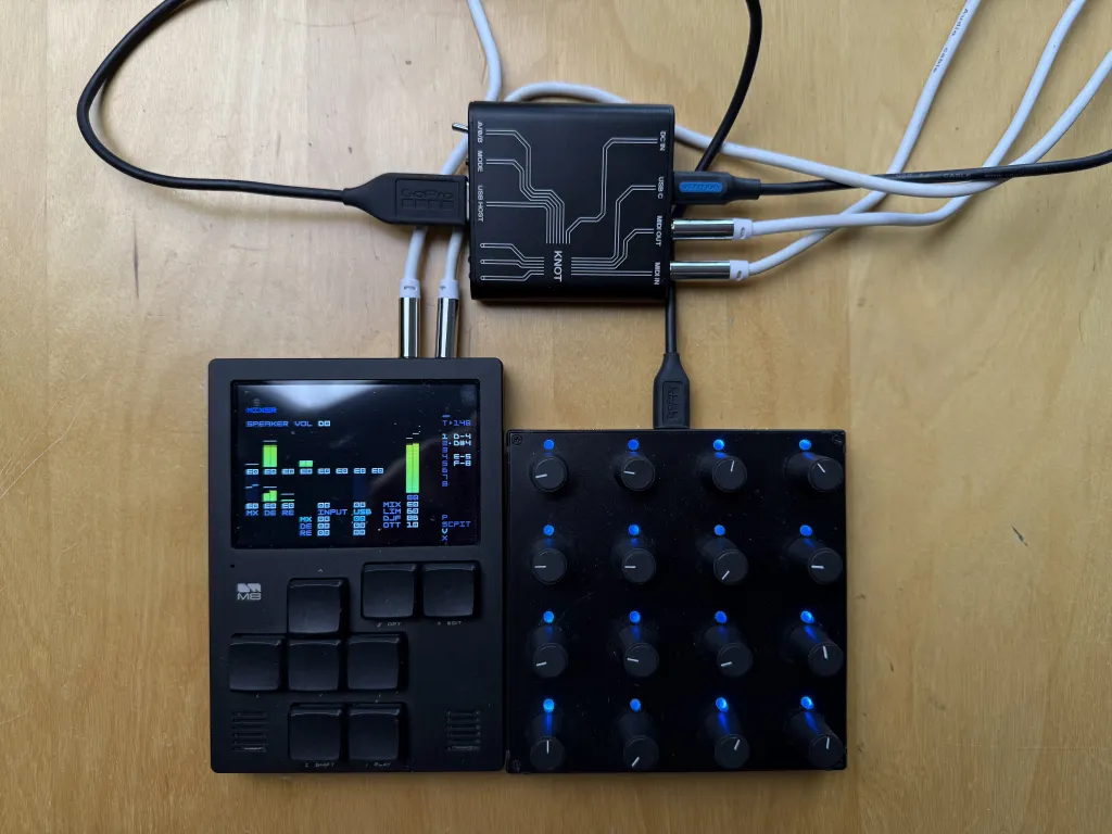 Clean setup with Knot&Grid